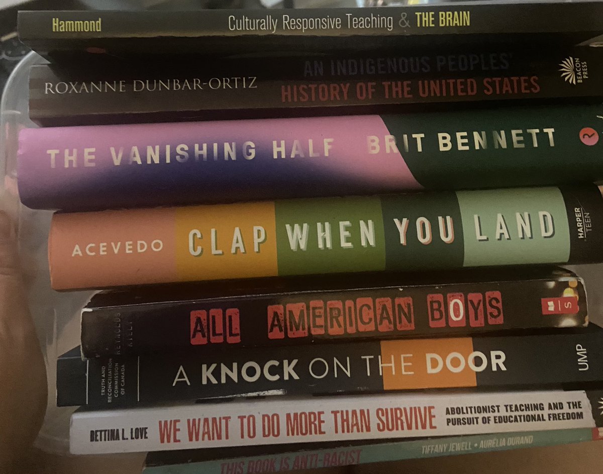 My summer reading list is all set.