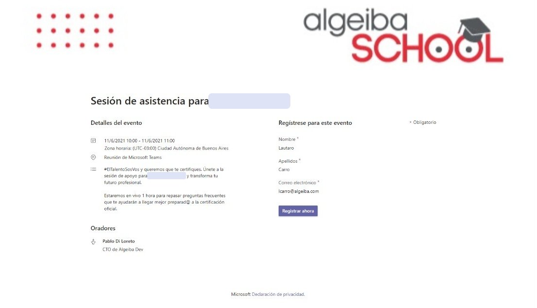 TecTimesNet's tweet image. Me parecieron super interesantes estas nuevas funcionalidades de #MicrosoftTeams : Webinars y PowerPoint Live👉 bit.ly/3w27YfQ
.
Capturas de registro a Webinar de Teams. Se pueden descargar reportes de registro y de conexión 👏
.
Gracias @LauchaCarro 🙌
.
#Microsoft