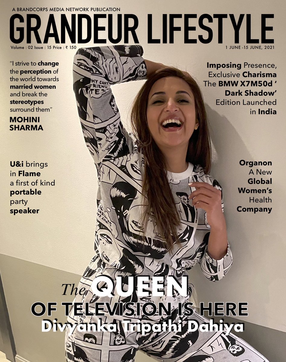 The Queen of Television <a href="/Divyanka_T/">Divyanka T Dahiya</a> graces the cover this month

<a href="/inndresh/">INNDRESH BADOLA</a> <a href="/BrandcorpsMedia/">Brandcorps Media Network</a> 

#divyankatripathidahiya #divyankatripathi #grandeurlifestyle #grandeurlifestylemagazine 

<a href="/TeamDivyanka_T/">❤DivyankaTripathi❤</a> <a href="/yenisarshilla11/">divyankatripathi_fan</a> <a href="/Divyankat_Tlove/">Divyankatripathi_lov</a> <a href="/divyanka101/">DivyankaTripathi</a> <a href="/DivyankaPRFreak/">#DivyankaTripathi</a> <a href="/DivyankaRocks/">DivyankaTheRockstar</a>