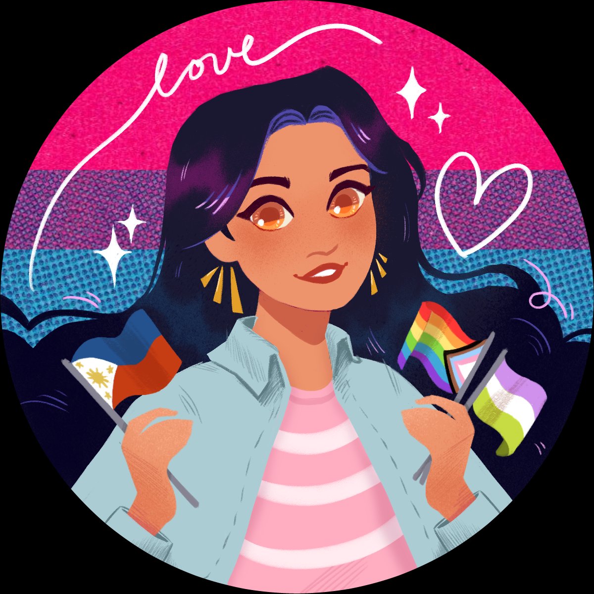 aiyanadevera's tweet photo. Happy #PRIDE everyone!! Thank you for loving me and accepting me while I still figure out who I am, my dear community. I know that I'll always be happy to be with you. https://t.co/4LKyRNflxY