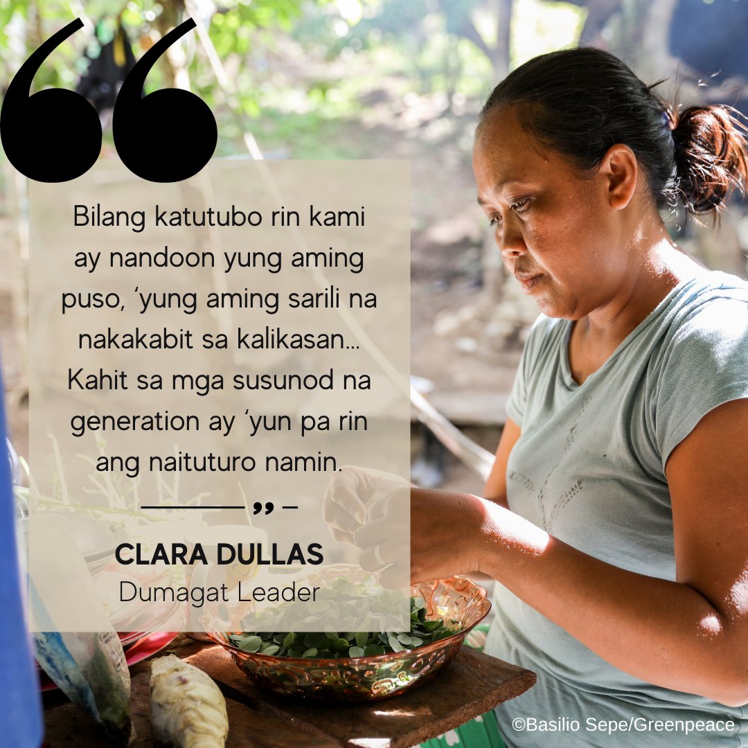 gpph's tweet photo. Like the Dumagat IPs of Daraitan, Rizal, we are all connected to the environment. Thus, we are all affected by the impacts of the climate crisis, and the destructive practices of the world's biggest polluters.

#FollowUpLang https://t.co/NRikTTpBdP