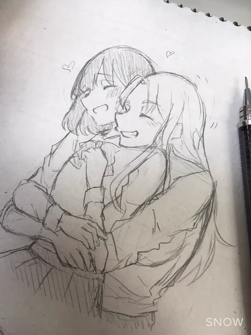 授業中描いてたRKGK 