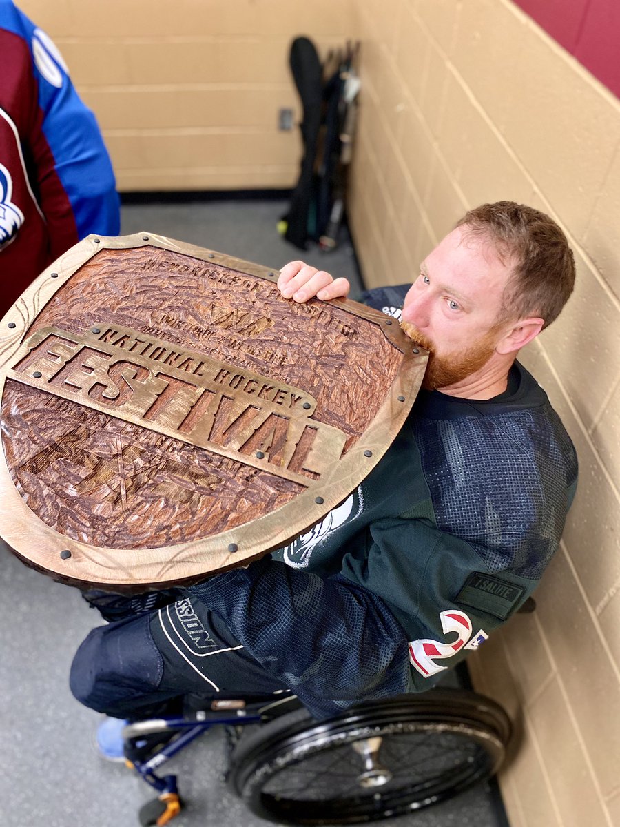 JohnReidPE's tweet photo. We had a great time in Minnesota! #SledHockey #SledgeHockey #ParaIceHockey #PhysEd #Colorado #ColoradoAvalanche #GoAvsGo https://t.co/7fDa8dEPEQ