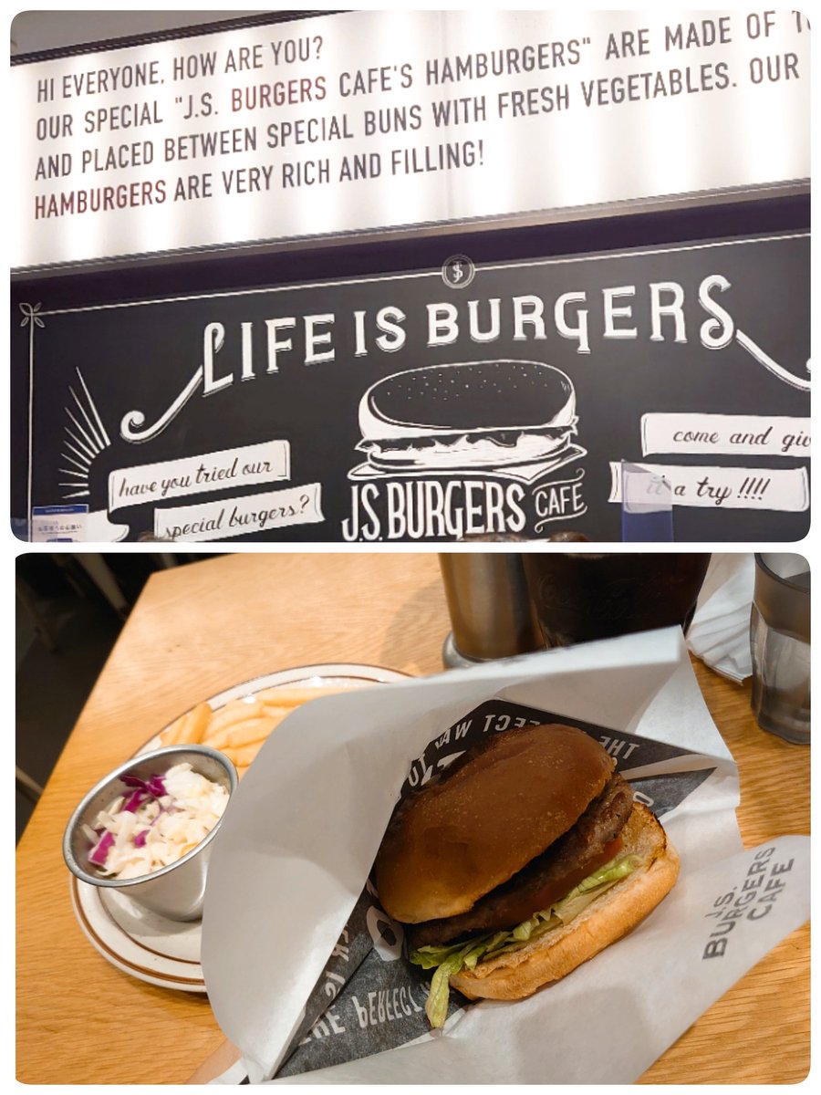 y69920958's tweet photo. 今日のlunch
ハンバーガーが食べたい気分でした
#jsburger cafe
#ハンバーガー
#おしゃれカフェ
#カフェ巡り好きな人と繋がりたい https://t.co/FIjj4R0IP5