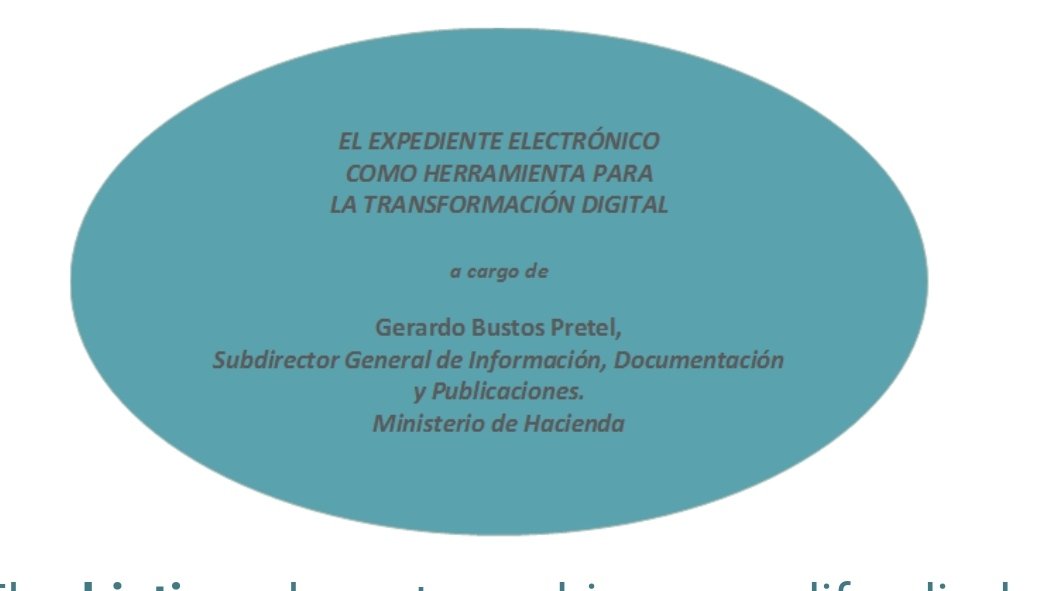 GerardoBustosP's tweet photo. 📣¿#TransformacionDigital?
🙋Sin la correcta gestión del #DocumentoElectronico no hay #TransformacionDigital
¿Por qué? ¿cómo? ¿hacia dónde nos lleva?
Las respuestas en el webinar de #ADEIT 10 junio de 17:00 a 18:30
Inscripción: https://t.co/oRNWLiF8eN
https://t.co/fb0f1M8dRP https://t.co/jXlz4kbm3c
