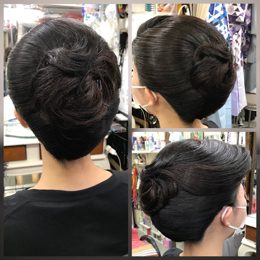 新宿ヘアメイク着付け ライオンズ327 和楽器の奏者さんが公の舞台に立つ際の髪型には決まりがあります 前髪を額に下げる おくれ毛を作る 毛先で表面をデコる 全てng でも大丈夫 和髪結上げは当店の得意分野ですぉ 邦楽 和髪ヘア 夜会巻き 束髪 新宿ヘアメイク着付け ライオンズ327 和楽器の奏者さんが公の舞台に立つ際の髪型には決まりがあります 前髪を額に下げる おくれ毛を作る 毛先で表面をデコる 全てng でも大丈夫 和髪結上げは当店の得意分野ですぉ 邦楽 和髪ヘア 夜会巻き 束髪