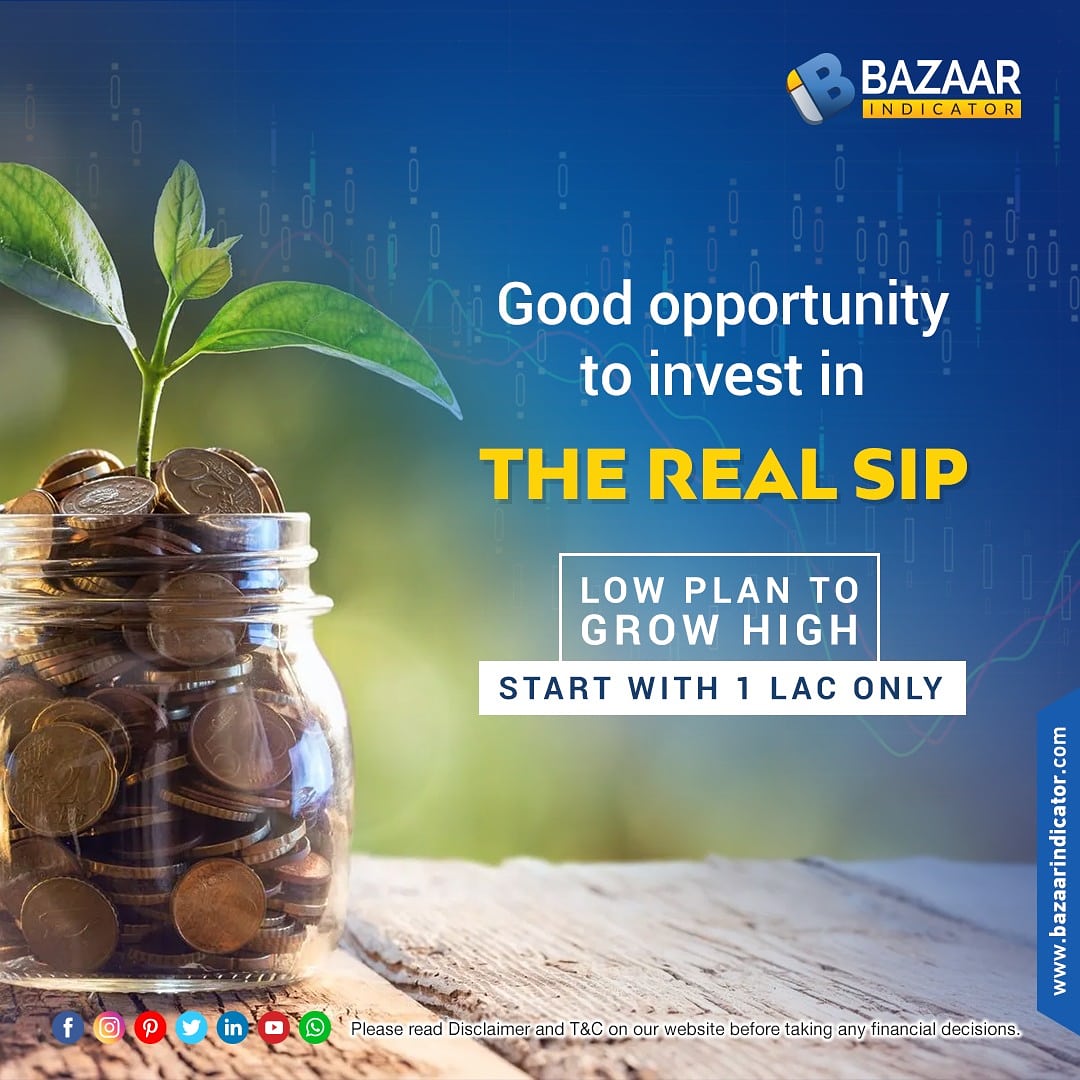 biindicator's tweet photo. Don't miss an opportunity to start investment in "the Real SIP"
Start with 1 lac only!👍🏻
#therealsip #AlgoTrading #Stockbroker #Investment #Investor #Trading #finance #daytrader #profit #highreturns #investing #success #broker #IndexCombo #BazaarIndicator #surat #ahmedabad https://t.co/qZh2tFUTju