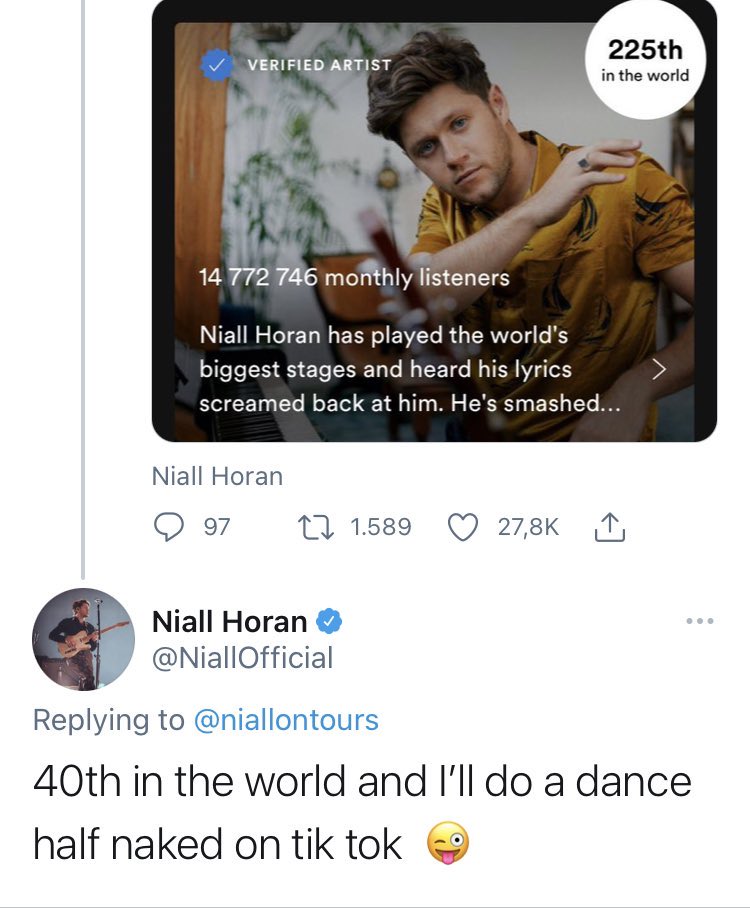 Niall Horan On Twitter Catch Me