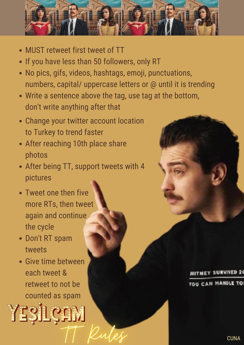 CagatayNorth's tweet photo. 📣 | #ÇUFC join us for TT for #ÇağatayUlusoy as he ends S1 of #Yeşilçam with aplomb! • Details 👇; please read the rules carefully. First tweet: @CUworldwidefans on Thursday June 10 @ 17:00 local Turkish time • #SemihAteş • @Ulusoy_cao @pastfuturee @67Dimitriu4 @hazcag_ar https://t.co/VGO89pcITg