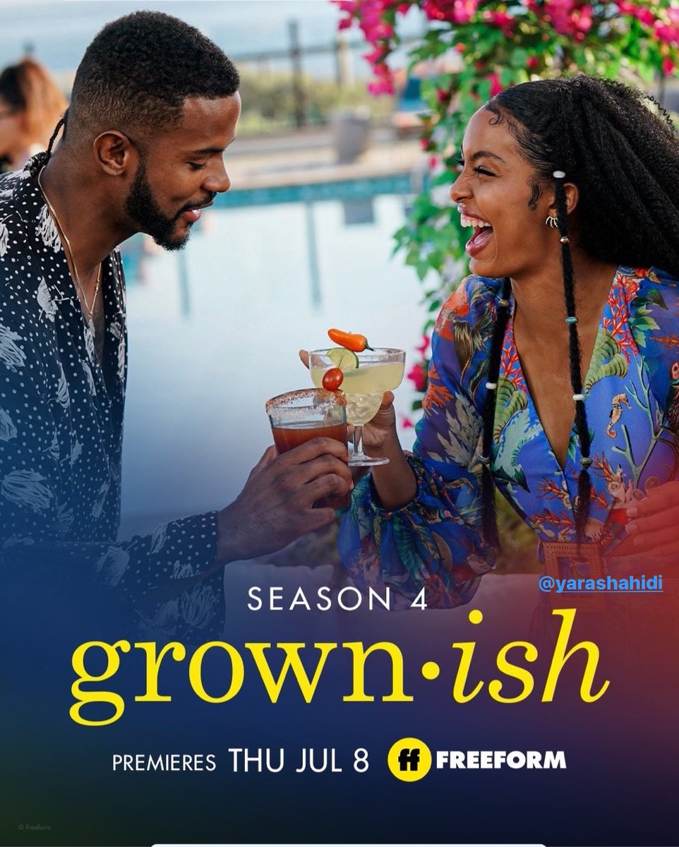 trevorjackson5's tweet photo. The countdown has begun…only one month till the season 4 premiere of @grownish @FreeformTV @hulu https://t.co/llCGwlMXUu