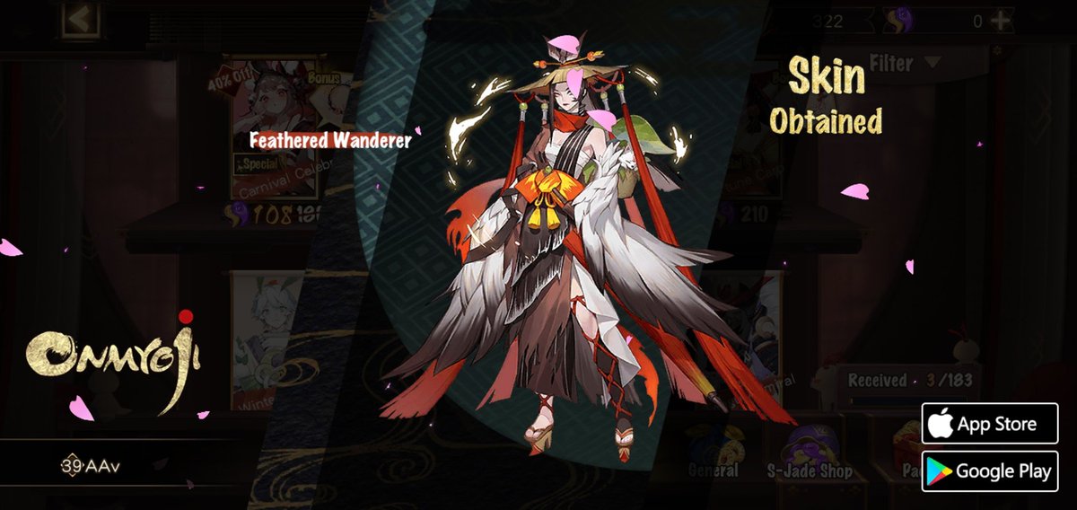 lenhungoc27's tweet photo. #Onmyoji# I got a brand new rare skin! Check it out and try your luck! https://t.co/Da0ZniSuHu