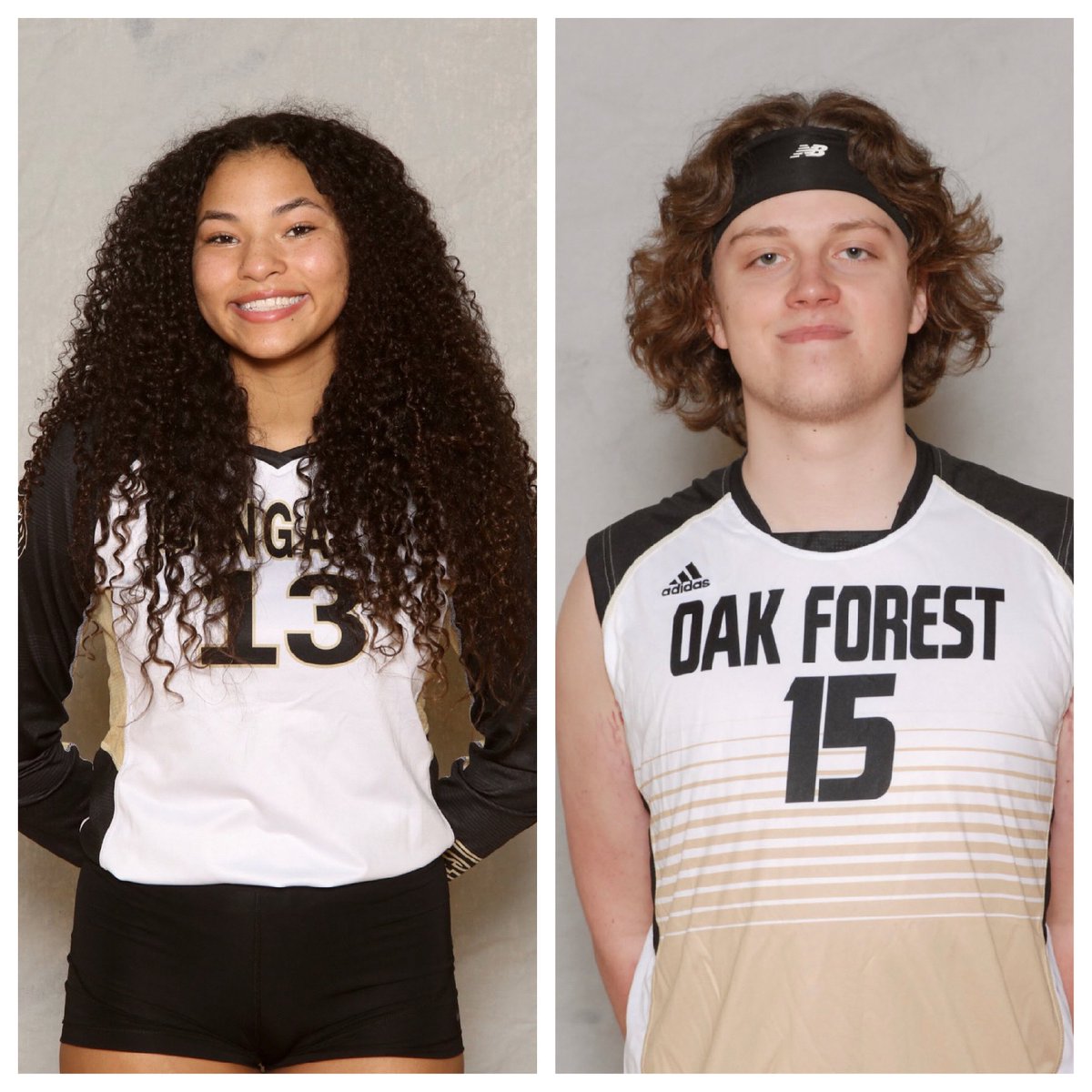 OFHSVB_'s tweet image. A huge shoutout to our two All-Conference players for both programs! These two led both of their teams with great leadership. We are thrilled to have Dej’A back in the Fall for her senior year and we wish Aidan the best of luck in his future #GoBengals 🏐🐯