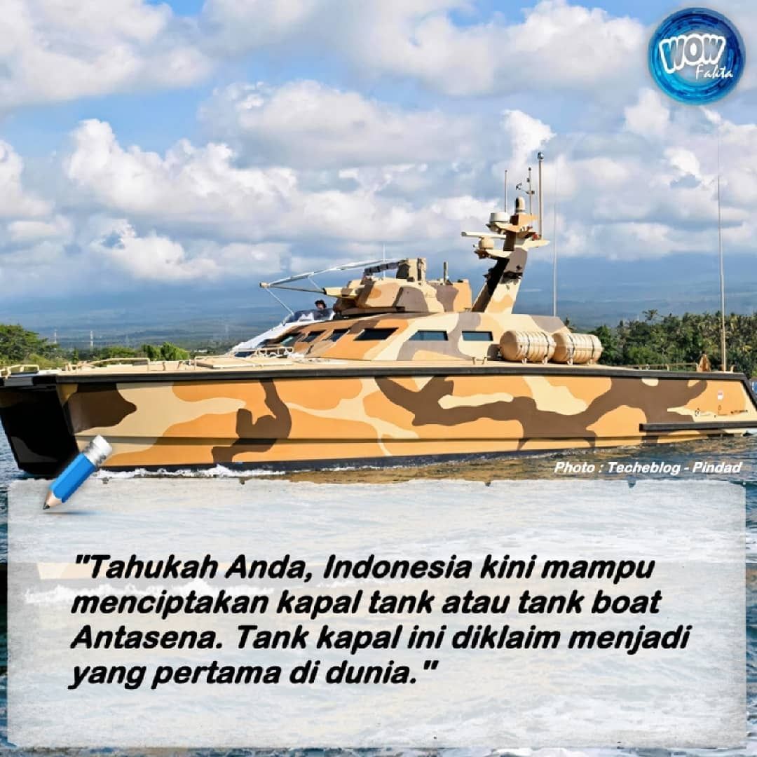 Industri pertahanan #Indonesia semakin mumpuni yang ditandai dengan kemampuannya menciptakan #kapal #tank atau #tankboat. Tank boat ini dikembangkan oleh...⤵️
.
instagram.com/p/CPDNc9cL1_s/…
.
.