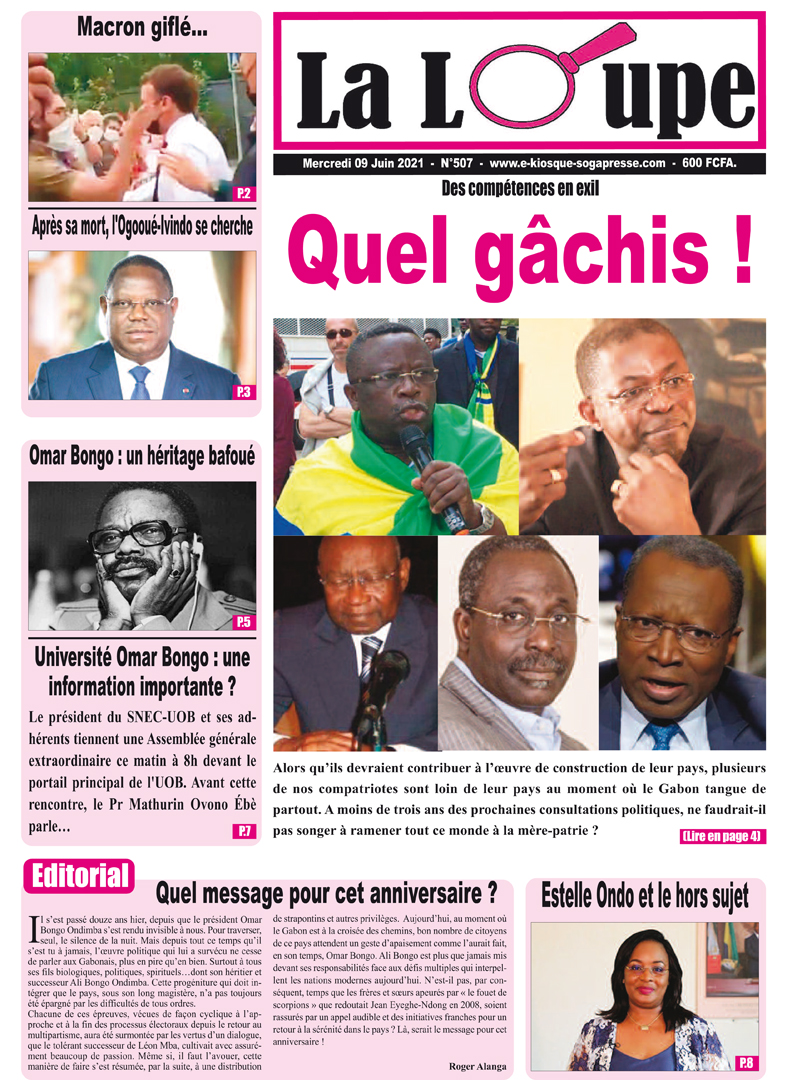 🔴LA LOUPE EN KIOSQUES CE MERCREDI 09 JUIN 2021