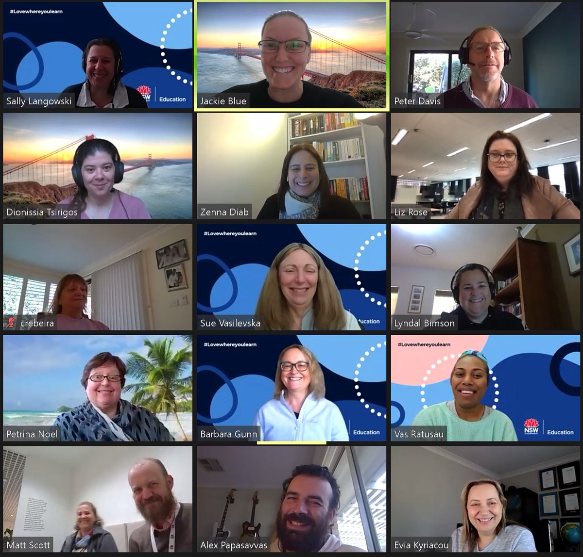 It was wonderful to connect with some of our Curriculum Secondary Learners team this morning for our virtual #BiggestMorningTea, supporting our wider Educational Standards team in their fundraising efforts for <a href="/CancerCouncilOz/">CancerCouncilOz</a>. 💛 #GPTW 
🫖☕🍫🍪🍰🍩🥧 biggestmorningtea.com.au/fundraisers/ES…