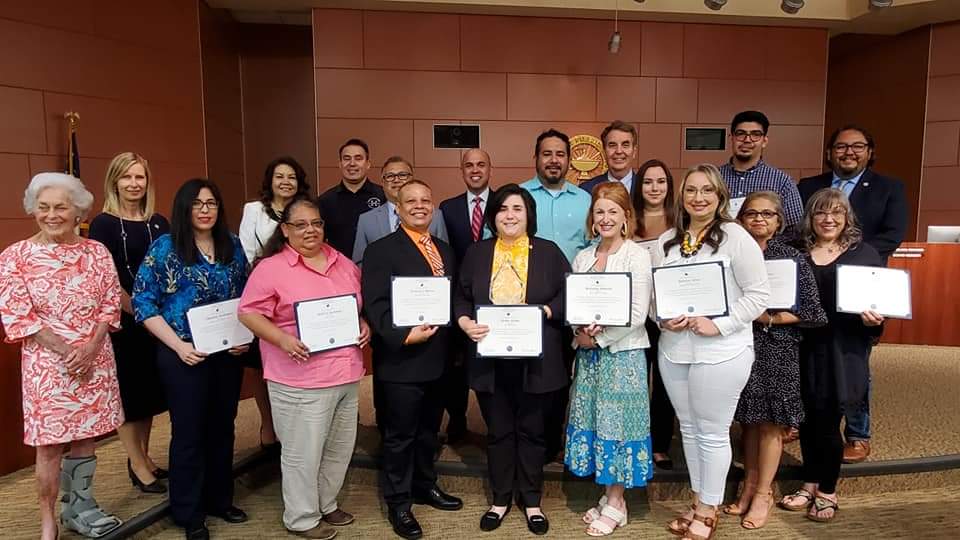 KEYS_HCISD's tweet photo. Congratulations to Mrs. Melissa Jackman, who was recognized as KEYS Academy's Teacher of the Year at tonight's Board meeting.  Your hard work and dedication to our students is appreciated, Mrs. Jackman!  #KEYSeagles #WeAreHCISD #EngageTheHeart #HCISDproud https://t.co/4zw9pEfgwM