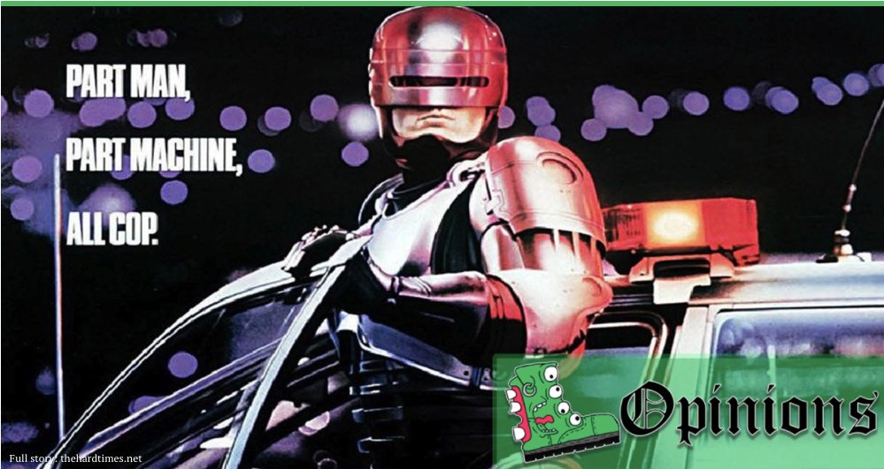 REALpunknews's tweet photo. Opinion: ACAB! Except Robocop https://t.co/evojef49yg https://t.co/fztqtB9pVU