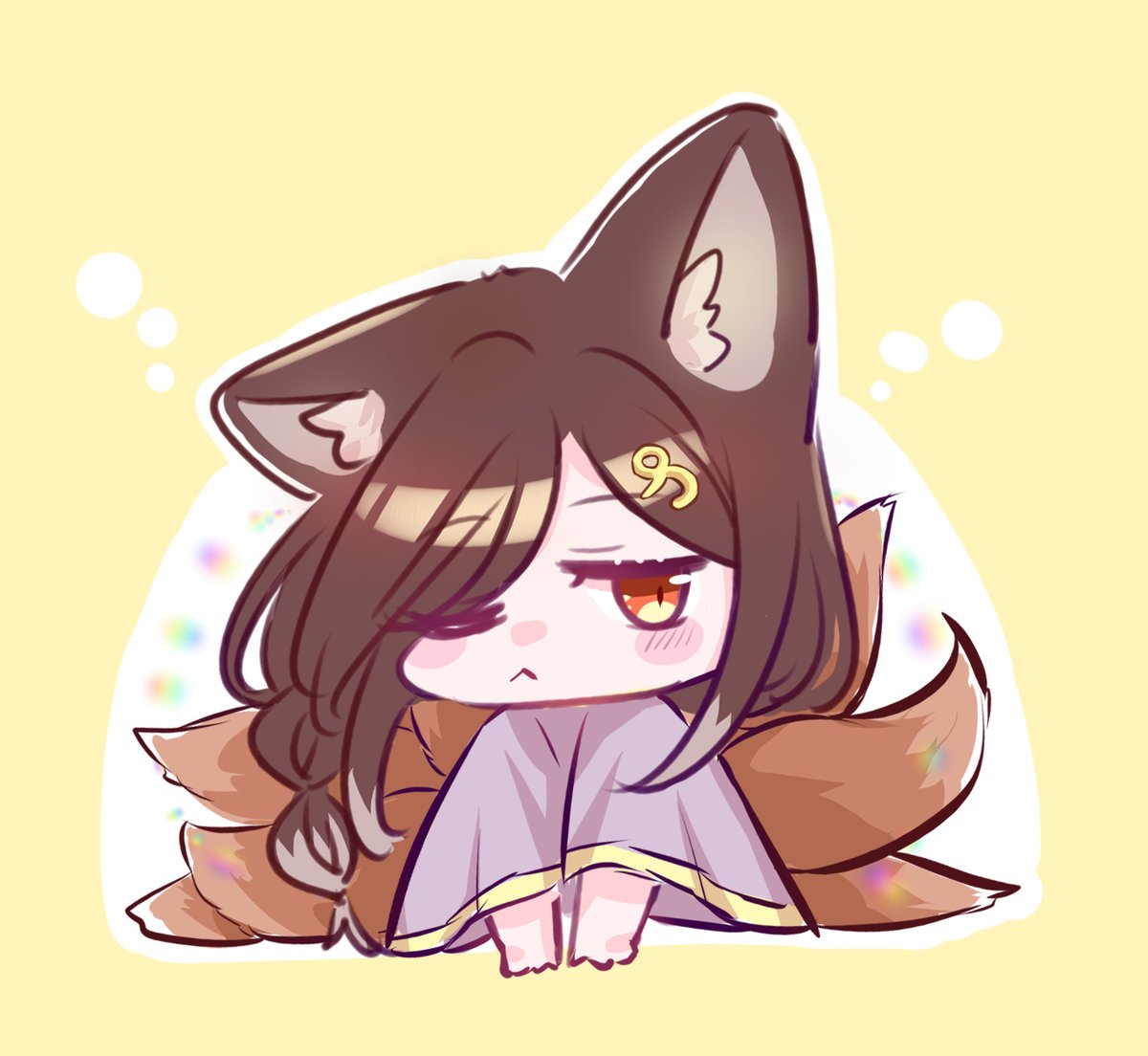 Saka魚 墓 Hin老师的小狐狸巴太可爱了ww没忍住又摸了ww 巴絵