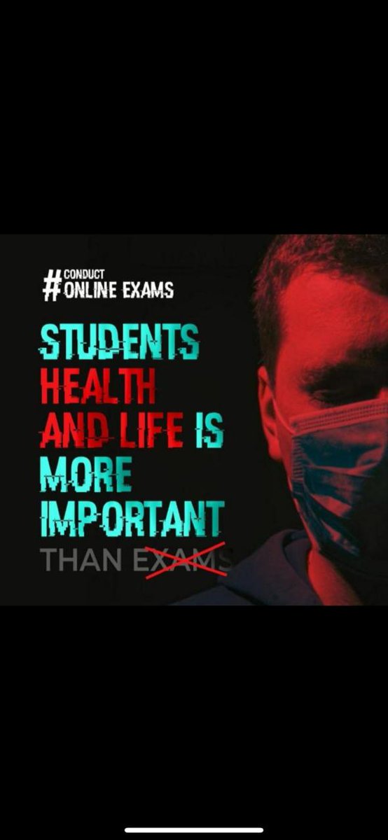 WitchWinged's tweet photo. Call off University exams!! Our LIVES are more important than EXAMS! 
#cancelMGUexams
#cancelExamsSaveStudent 
#canceluniversityexams 
#cancelboardexam2021
@mathrubhuminews @EduMinOfIndia @ShashiTharoor @CMOKerala @MGUniversity https://t.co/dfPx33CkMe