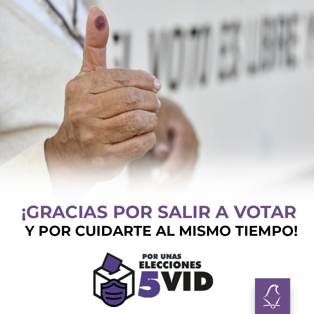 iecm's tweet photo. Muchas gracias por acudir a las urnas y por seguir las medidas sanitarias en las casillas, ayudándonos a tener unas #Elecciones5vid.

#EleccionesCDMX #Elecciones2021 #5vid #VotoChilango #QuienSabeSabe #ProcesoElectoral2021 https://t.co/V8R5oDoJMI