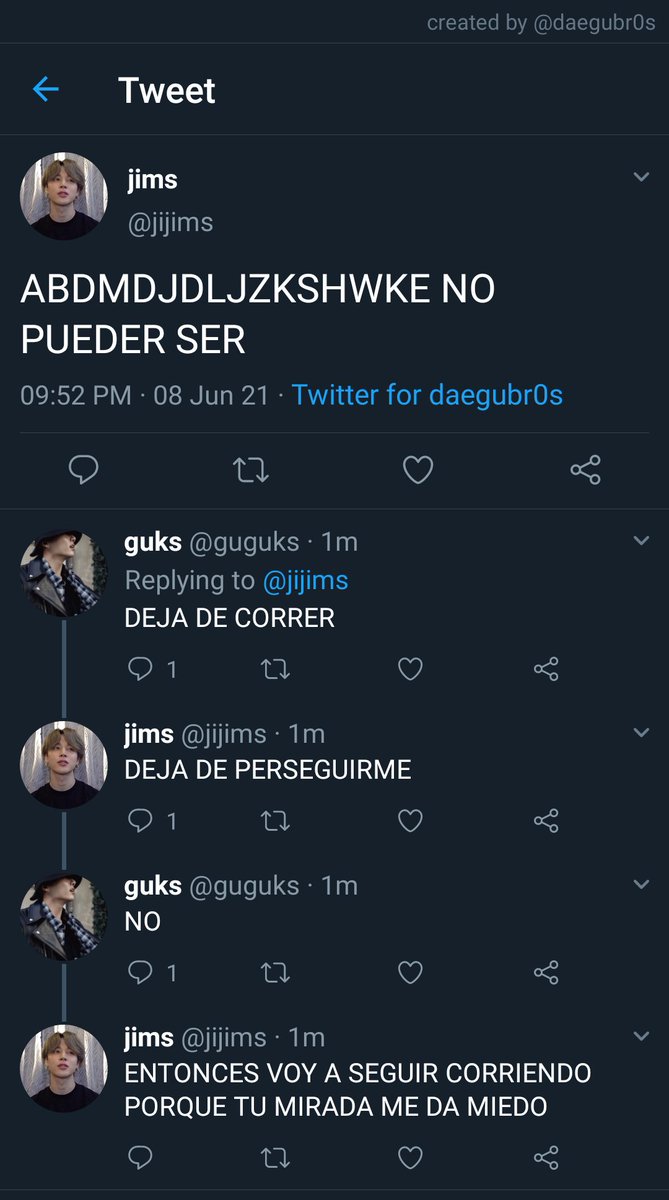 daegubr0s's tweet photo. 24 #ExAu
Me la creí https://t.co/UOq8PAMP4P