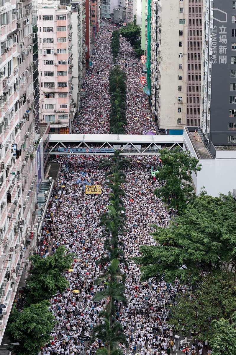 HKLiberty_Team's tweet photo. June 9 2019 marks the beginning of Hong Kong Revolution with a 1.03mil march,only to be derided by Carrie Lam a few hours after.
2 years later, as CCP’s crackdown on #HongKong becomes more and more severe, Hongkongers are far from giving up. We shall fight.
June 12 #HKbeWater2021 https://t.co/nkGr43ePW2
