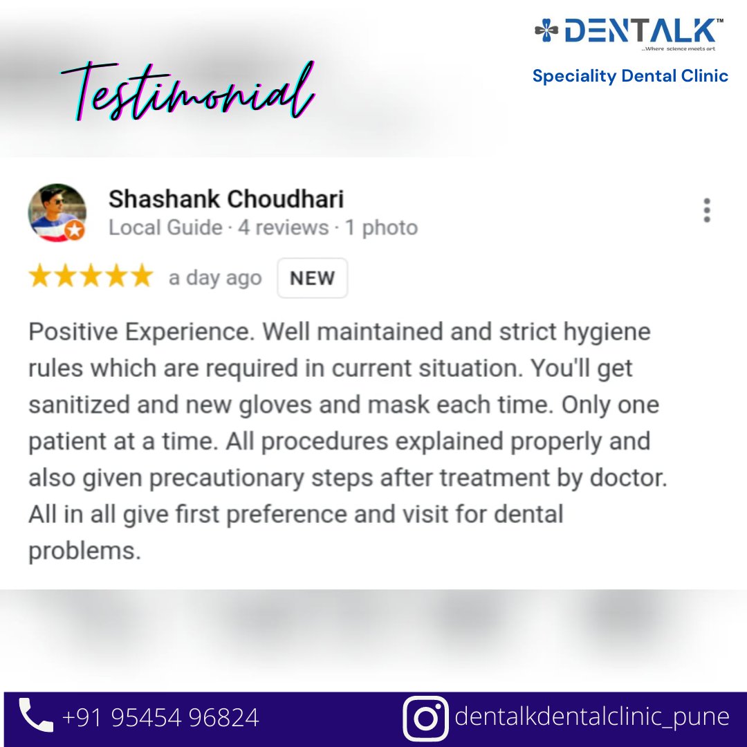 ClinicDentalk's tweet photo. #bestdentistpune #blogger #dentistblogger #punemua #punemoms #punekids #puneker #painfreedentist #painless #smiledesinging #smileenhancement #aesthetics #aetheticdentistry #smilemakeover #punebrides #bridesofpune #dentalcare #dontignoreyourhealth #covid19 #wisdomtoothremoval https://t.co/VQav88enM0