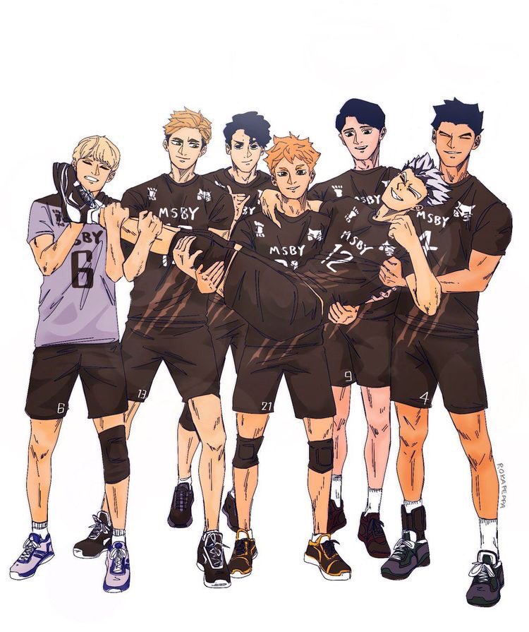 Haikyuu Hub On Twitter Presenting The Msby Team Photo Artist Roka Haikyuu Hub On Twitter Presenting The Msby Team Photo Artist Roka