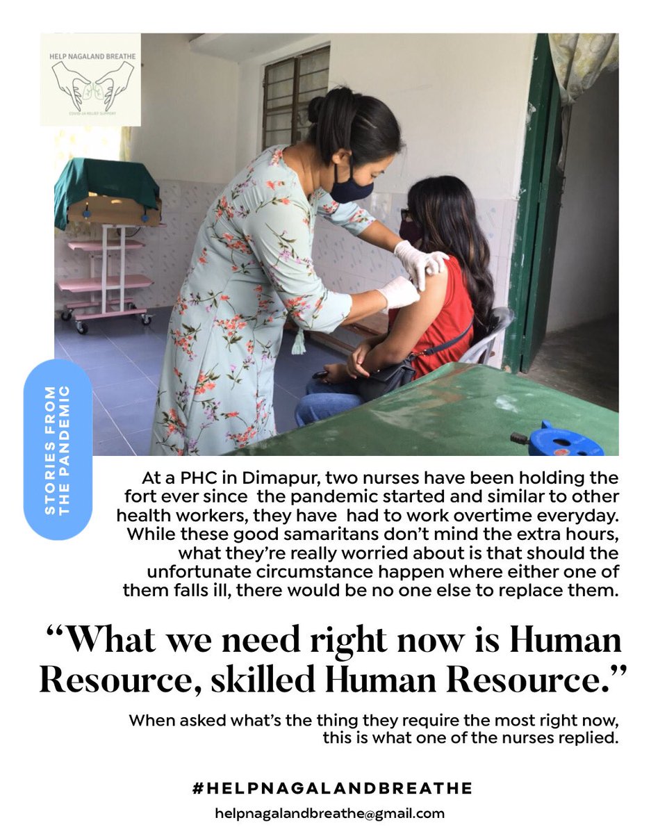 HelpNagaland's tweet photo. A reminder to appreciate, encourage and support our healthcare workers as they relentlessly render their services to fight this pandemic.
Lets help them by staying home and staying safe!
#HelpNagalandBreathe https://t.co/FvP81Xsh3f