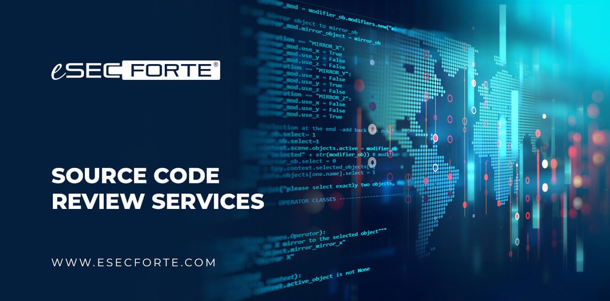 esecforte's tweet image. #Sourcecodereview looks for Security Loop Holes, Bugs that may have been planted and overlooked during Application and software development. Get it done by experts at eSec Forte® Technologies
Read Here - bit.ly/3itwIcQ
#sourcecode #sourcecodereview #cybersecurity