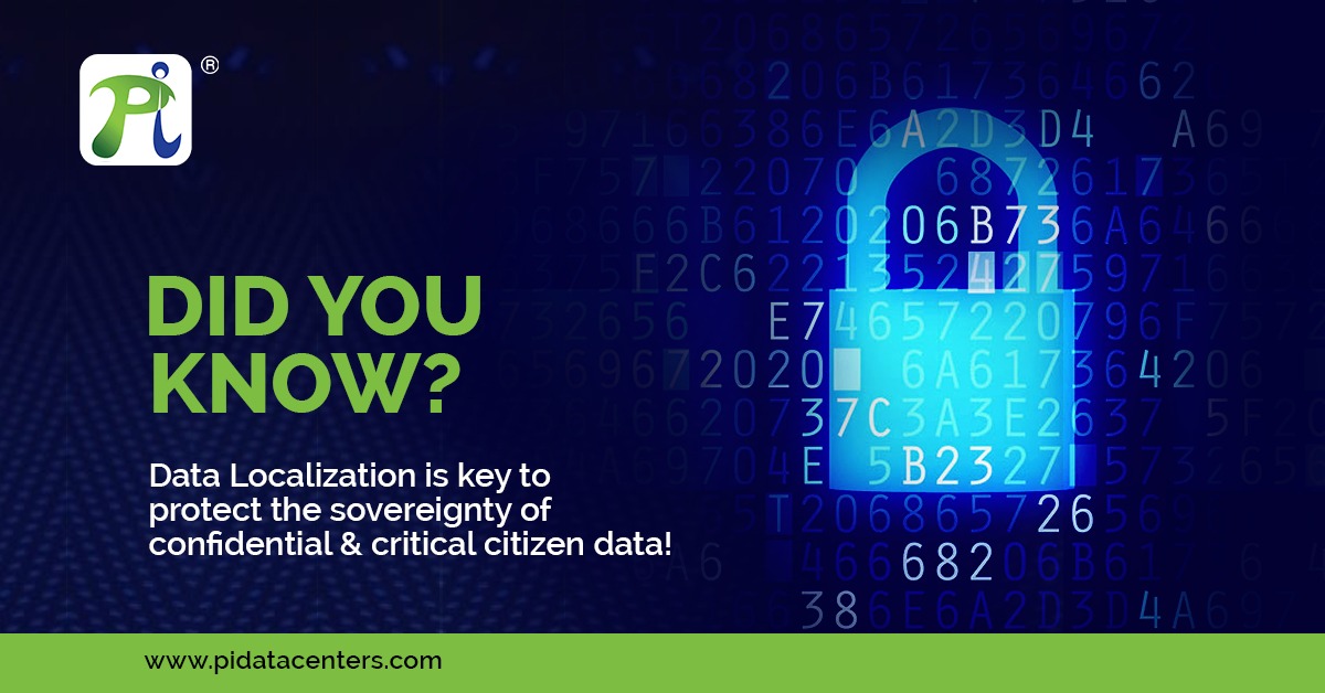 Pi_DATACENTERS's tweet image. One of the most potent ways to ensure #datasecurity is to localize storage and keep it within the laws of the land of origin. Thus #DataLocalization. The law of land of data origination governs & protects the data we create. Make your data secure, Make the switch now.