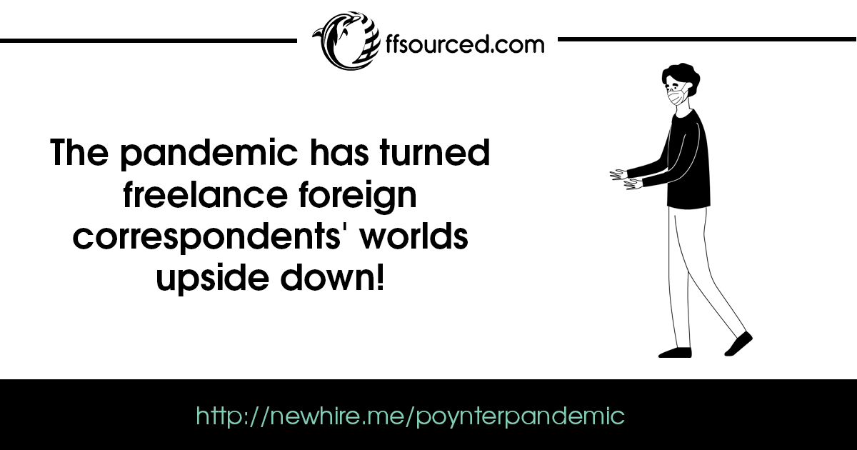 offsourced's tweet photo. The #pandemic has turned #freelance foreign correspondents' worlds upside down!
https://t.co/YZySF2it36 https://t.co/PzfiW6ZbKX