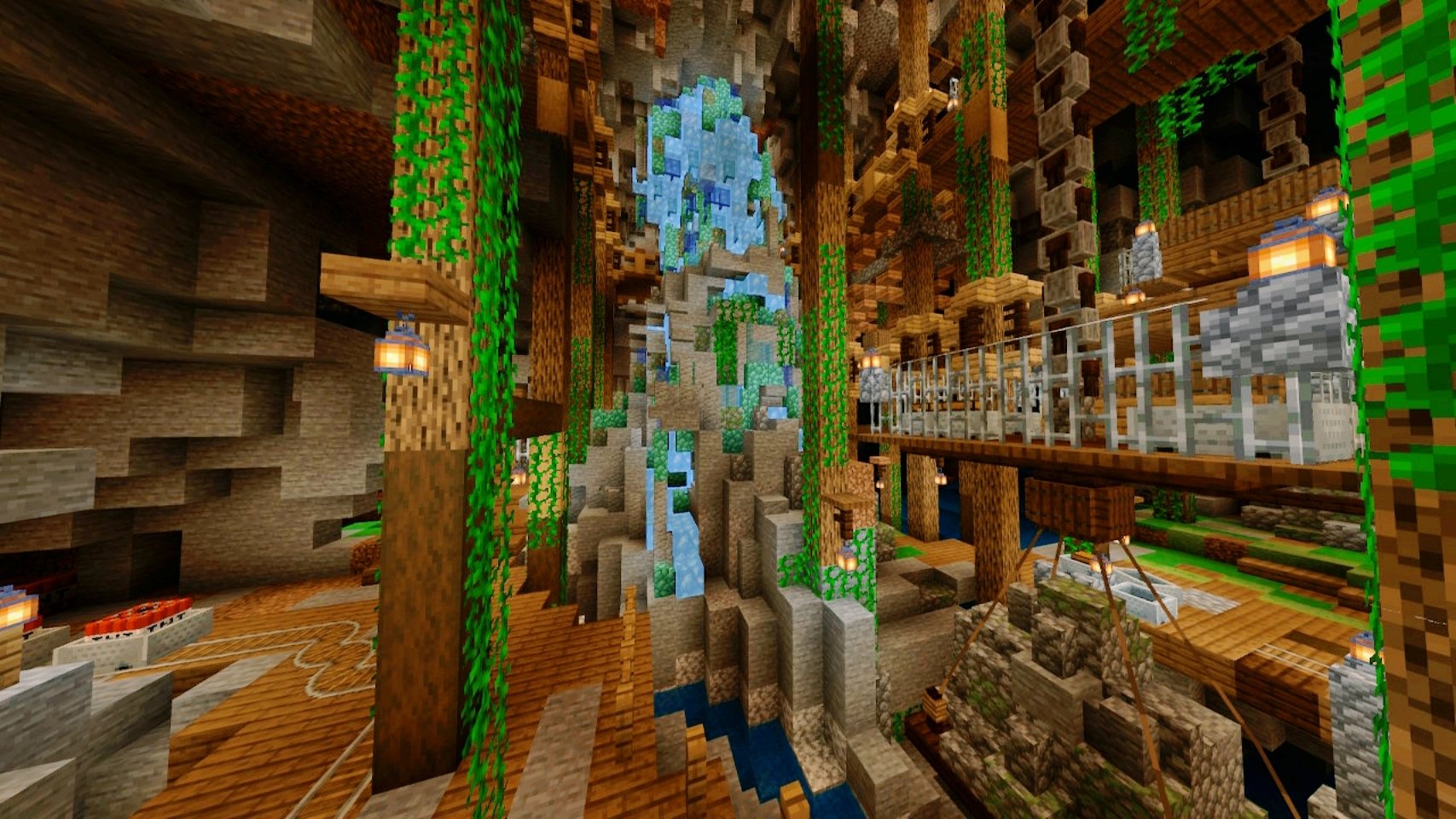 くら Kuracraft 気になったのでパパっと交換してきた これは好み分かれそうですね 水晶 氷塊 青の氷 からアメジストに変更 マイクラ マインクラフト マイクラアップデート マイクラ建築 T Co Bi8wrjvv3j Twitter