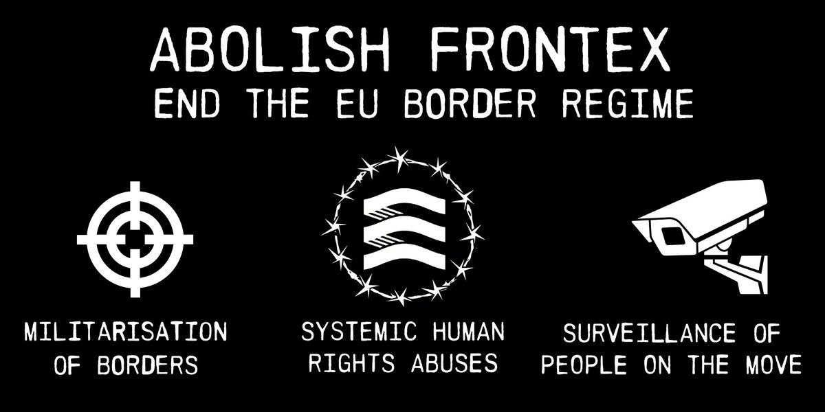 Today, actions in seven countries (Austria, Belgium, Canary Islands, Germany, Morocco, Netherlands and Switzerland) will target Frontex. This marks the launch of an international campaign calling to defund and dismantle Europe’s deadly border regime. #AbolishFrontex #NoBorders