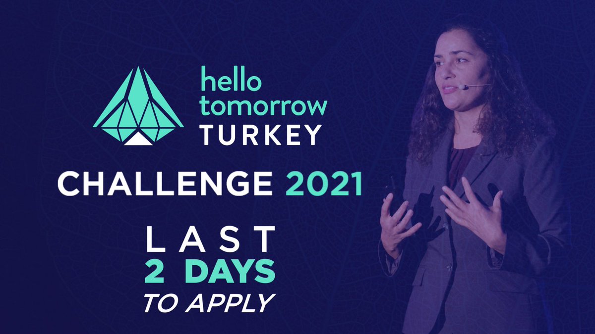 hellotomorrowtr's tweet image. #HTTurkeyChallenge 2021 başvuruları için SON 2 GÜN!

Finalistlerine; 
🌍 global görünürlük,
🔗 eşsiz bir deep tech ağına dahil olma imkanı
💰 ve €100K'ya kadar ödül sunan Hello Tomorrow Global Challenge'a hemen başvurun!👉 hello-tomorrow.org/startups/

Son gün 11 Haziran 📌