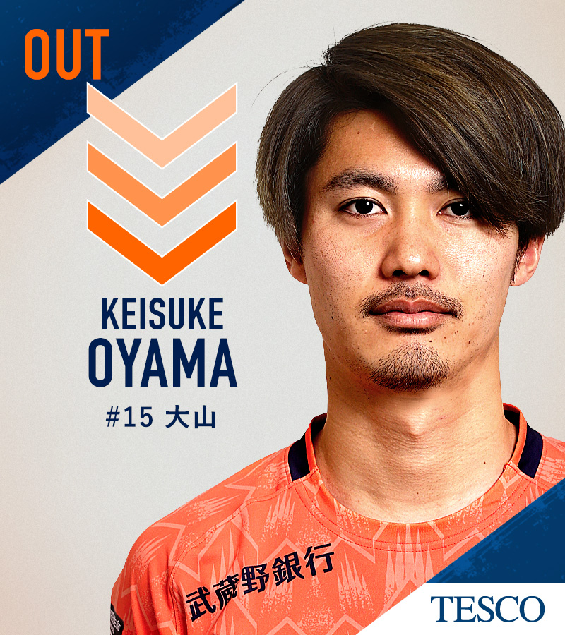 ardija_live's tweet photo. 84分 大宮選手交代 #15大山 OUT #26幹敏 IN https://t.co/TKwyuiOjev