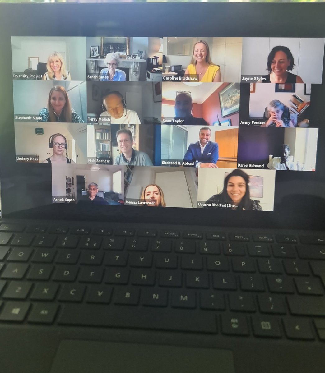 ShehzadHAbbasi's tweet image. Fantastic quarterly Ambassadors call yesterday with @DiversityProj and some really interesting updates from the Veterans, Inclusive recruitment, Early careers and Mental Health workstreams. Lots of brilliant people doing fantastic work. Bravo. #DiversityandInclusion #Workstreams