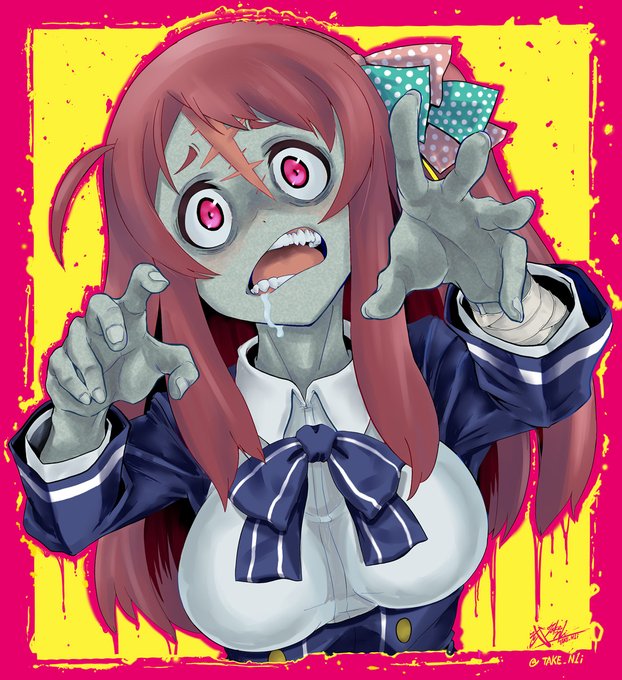 これは3年前に描いたゾンビランドサガの絵。 #ゾンビランドサガR 