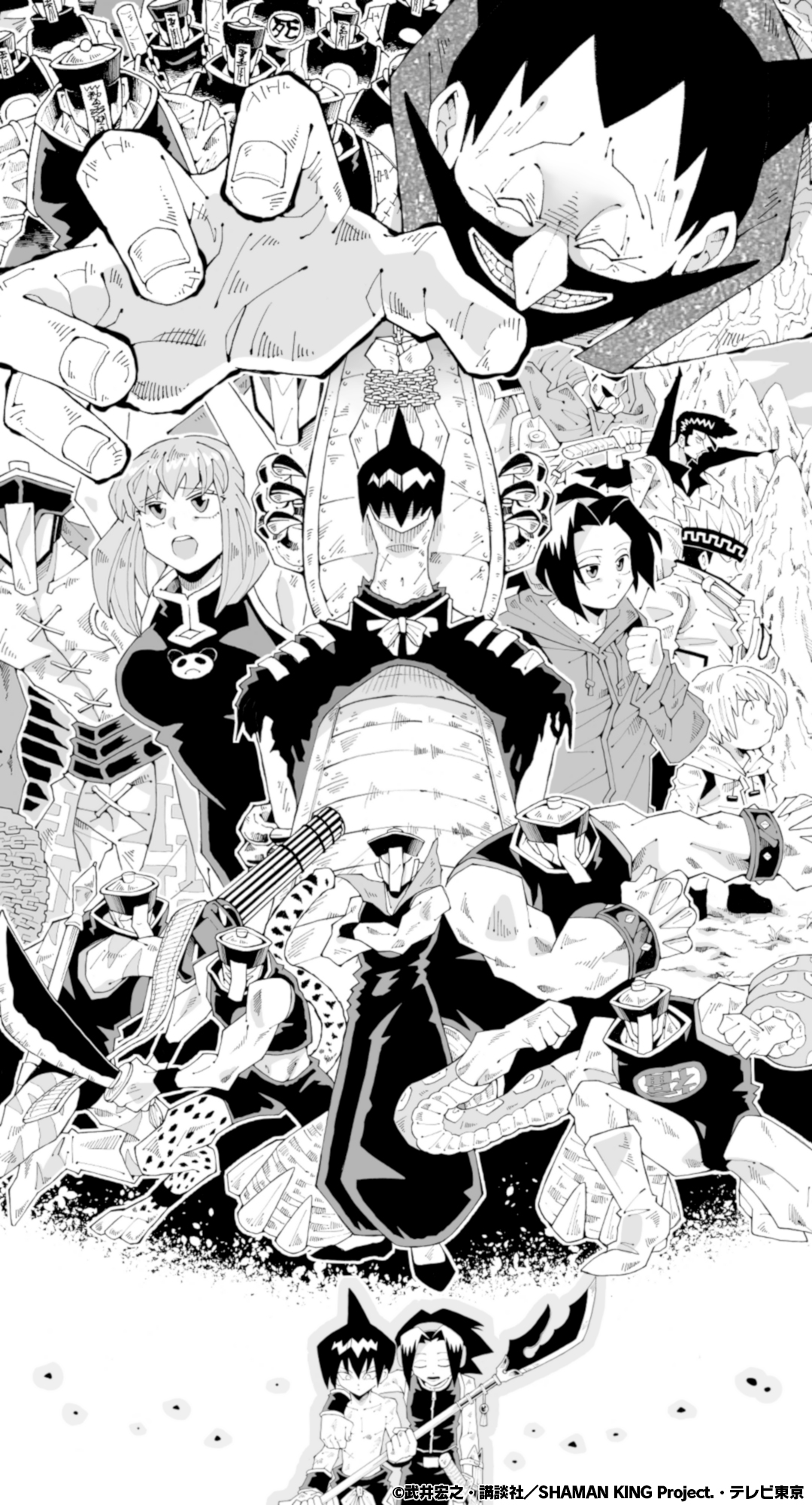 Shaman King プロジェクト公式 続編制作決定 Shamanking 振り返りイラスト 第11廻 男二人 の振り返りイラストを公開 囚われた蓮を助けに 中国へ 立ちふさがる道家の闇の深さに葉たちは果たして 第11廻がnetflixにて好評配信中 ほか
