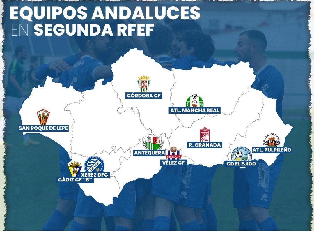 selectosCCF's tweet image. Equipos andaluces en 2RFEF