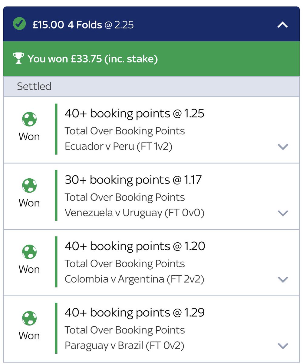 bazzasbets's tweet photo. WHO’S EXCITED FOR THE EUROS?!😍

5 days ago I tested my system in South America and made a profit of £160 in one night (below tweet). 

Last night I tracked it in XXL and...ANOTHER SMASH UP!

4 bets, 4 wins... over 9units PROFIT in one night!

DM to smash the Euros with me.💪🤑💥 https://t.co/xkmrXyR2x6