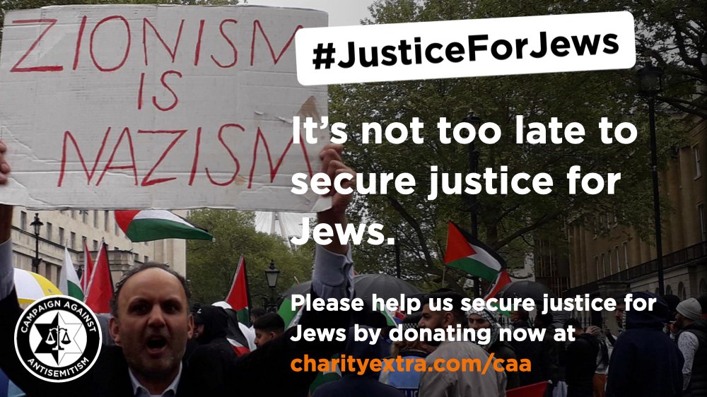 antisemitism's tweet photo. After the recent onslaught of #antisemitism, only with your help can we do the long, hard work of holding the antisemites to account, even if it takes years of investigations and legal proceedings.
Please help us secure #JusticeforJews by donating now at https://t.co/rizLSkxk1Y https://t.co/7KqfdiZ5GH