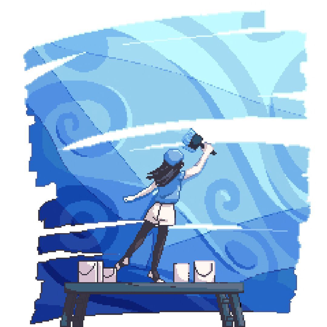 cheishiru's tweet photo. Paint your world!
--
#ドット絵 #pixelart #pixelartist #pixelartwork #pixelartsociety #pixels #art #artwork #digitalart #instaart #clipstudiopaint #artoninstagram #digitalillustration
#gamedev https://t.co/L1n3YJl2O9