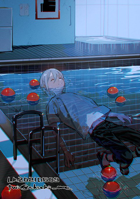 「pool」 illustration images(Latest)｜5pages
