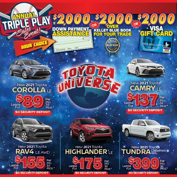 Toyota Universe on Twitter: "⚾THE CHOICE IS ALL YOURS DURING THE ANNUAL ...