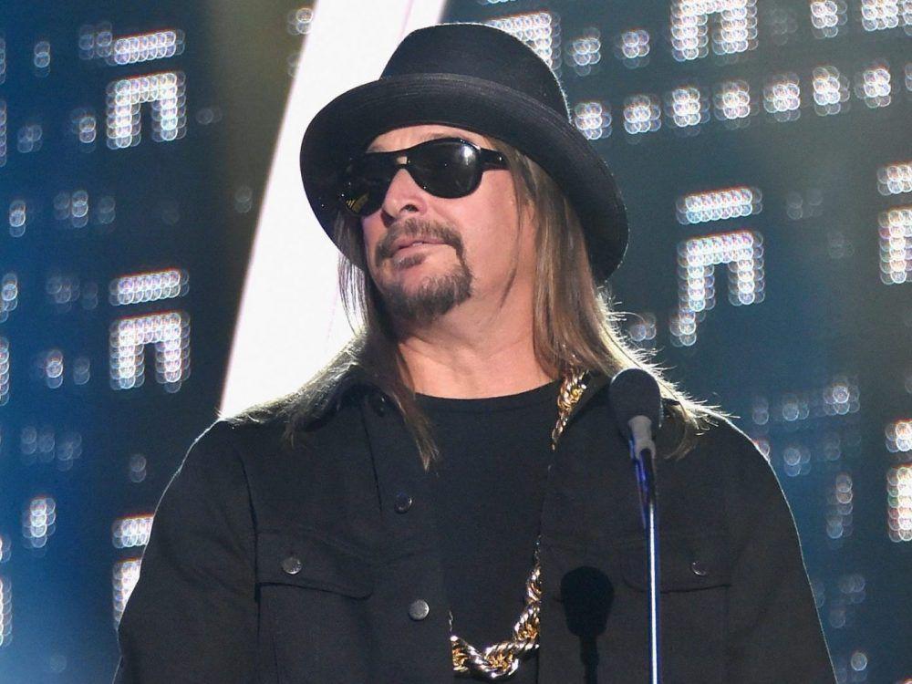 Kid Rock filmed hurling homophobic slur at fans
