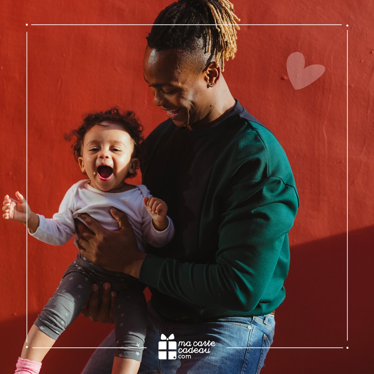 C’est bientôt au tour des Papas d’être à l’honneur et on vous a préparé une sélection spéciale pour eux ! 😀

C'est par ici ➡️ ow.ly/L5k350F5kB1

#fetedesperes #Father #dad #papa #fathersday #dadsday #gift #cadeaux #surprise #family #famille #cartecadeau #macartecadeau