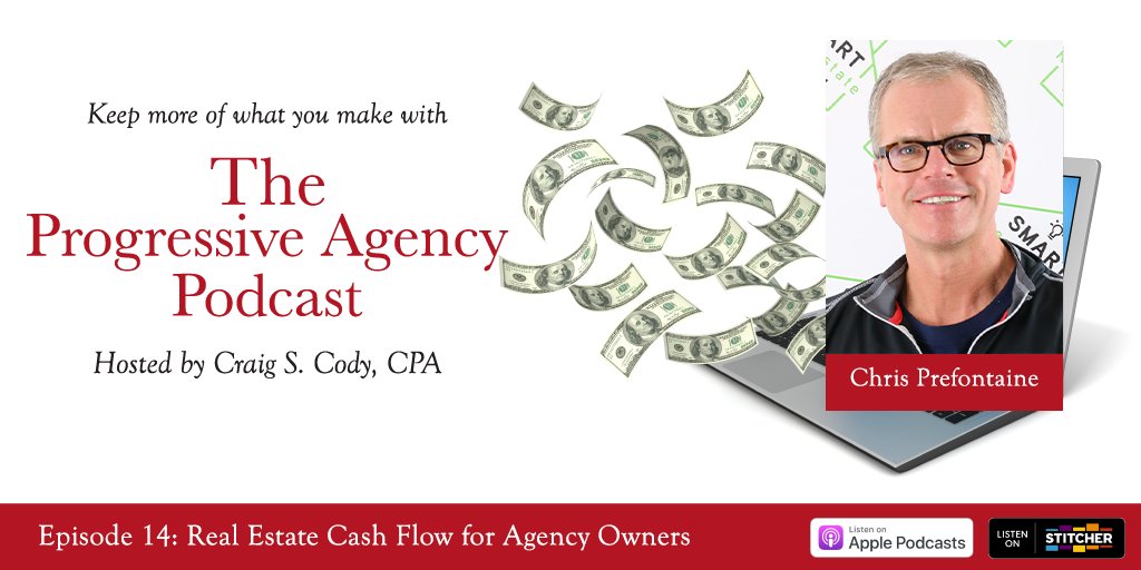 Chris Prefontaine, the @SmartRECoach, joins the Progressive Agency podcast to share why investing in the real estate “terms” niche can be a very smart investment for your business: bit.ly/2SSTf8j