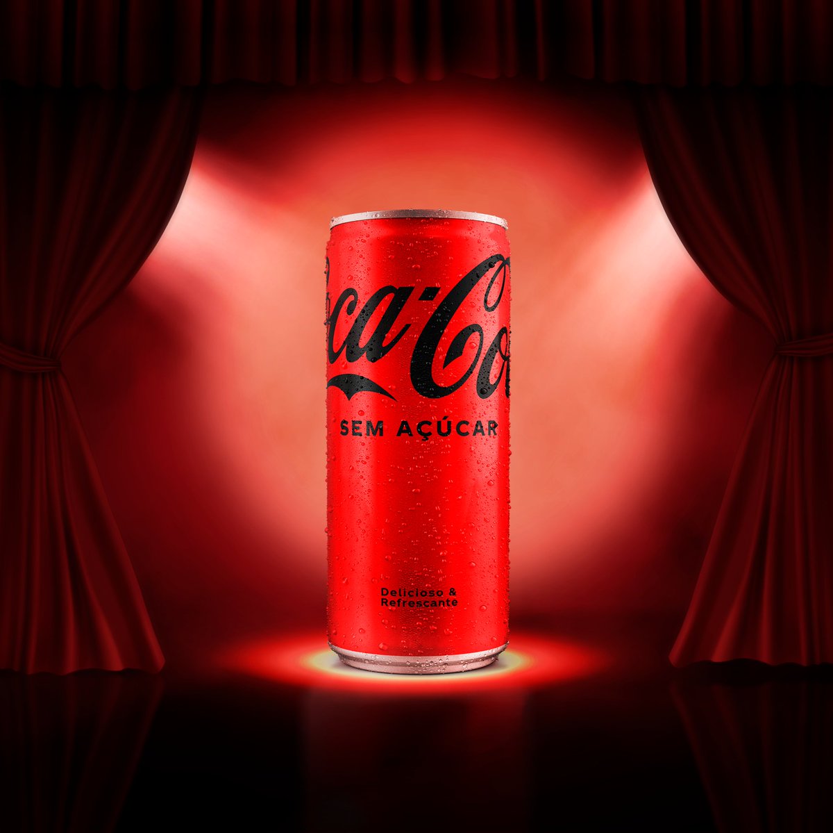 Brasalrefri's tweet photo. Chegou a nova Coca-Cola sem açúcar. Nova fórmula, mais deliciosa, refrescante e com um visual icônico. Quer saber se essa é a melhor Coca-Cola de todas? Experimente! #brasal #brasalrefrigerantes #cocacola #abertosparaomelhor https://t.co/YDrCCTHvMT