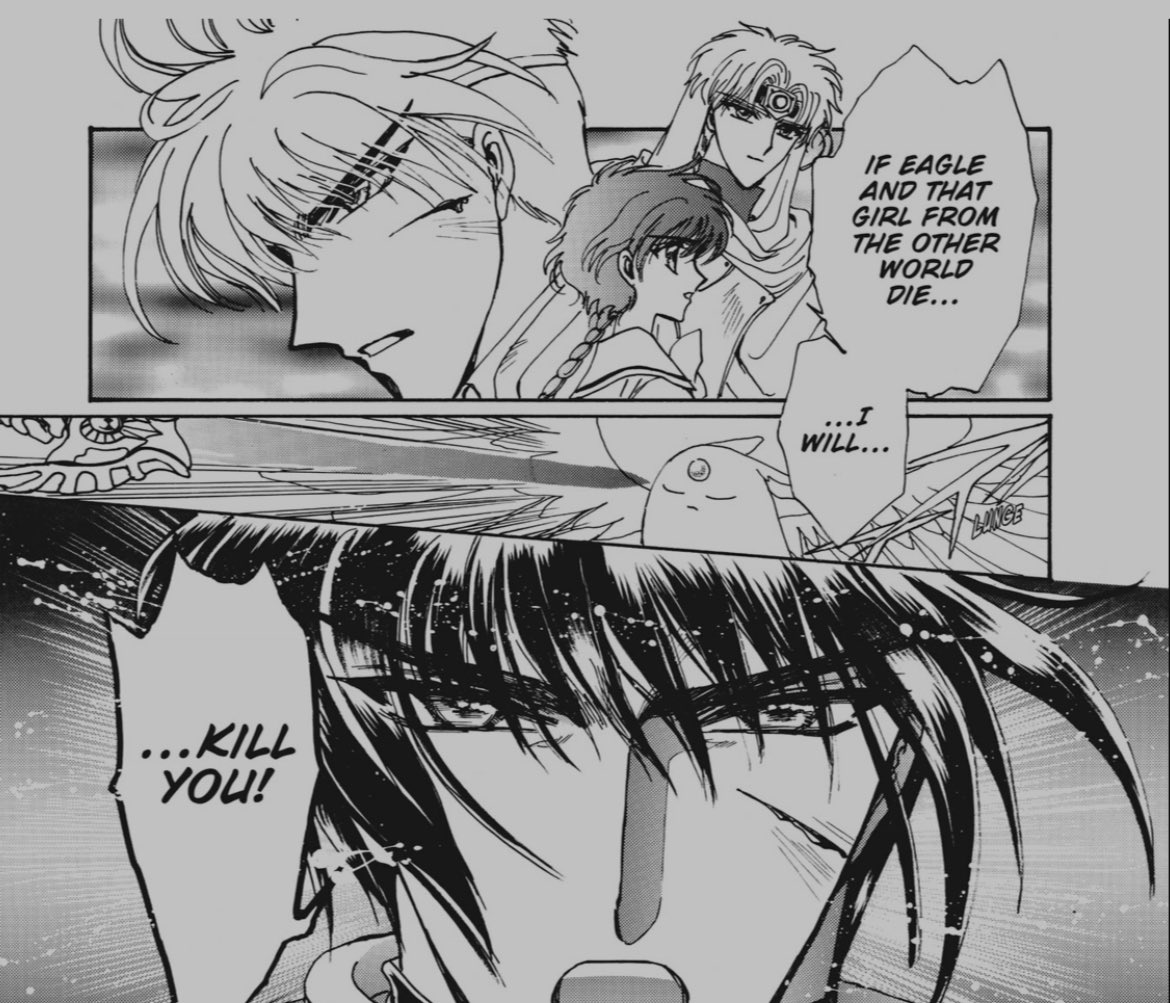 Roby Can We All Appreciate A Very Nietzschean Lantis Ready To Impale God For His Significant Others Because I Do Clamp Rayearth Killinggod ンランテ イーグル 光 クランプ 魔法騎士レイアース T Co 4jwjdifulo